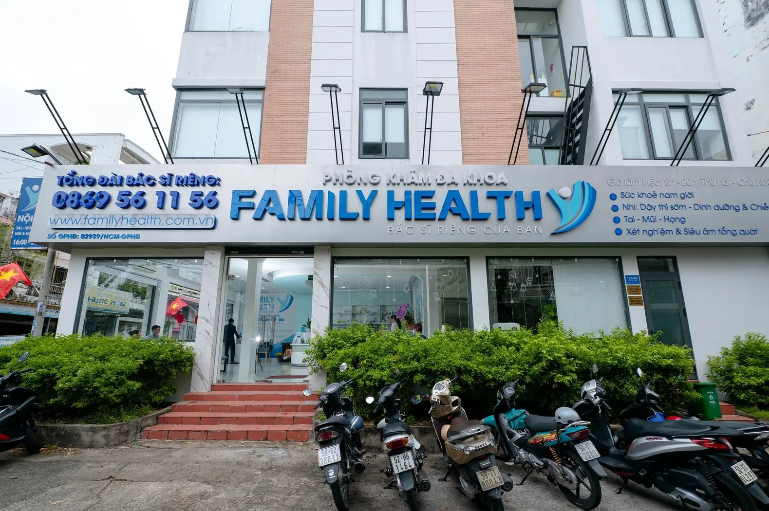 Khu vực chờ khám